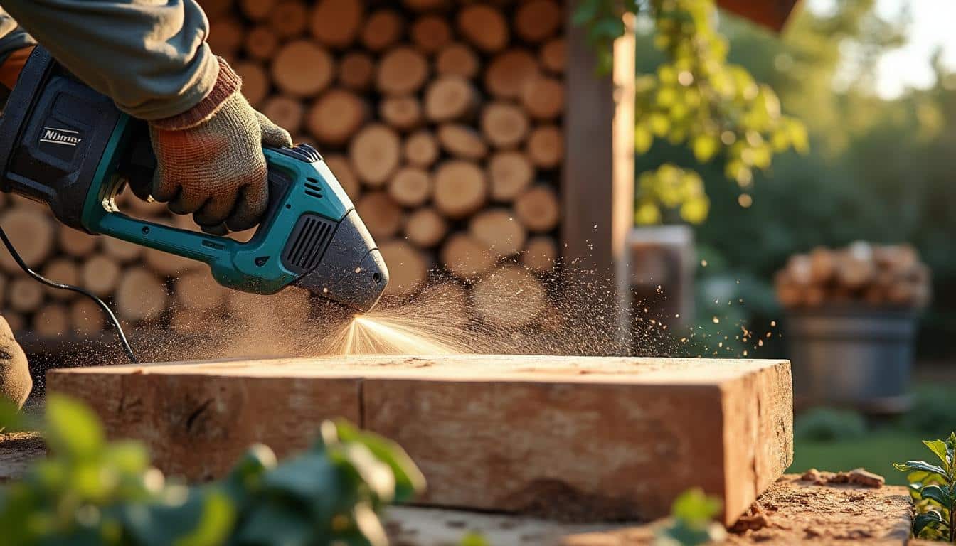 Illustration: Comprendre le fonctionnement de la scie à bûches électrique et ses spécificités