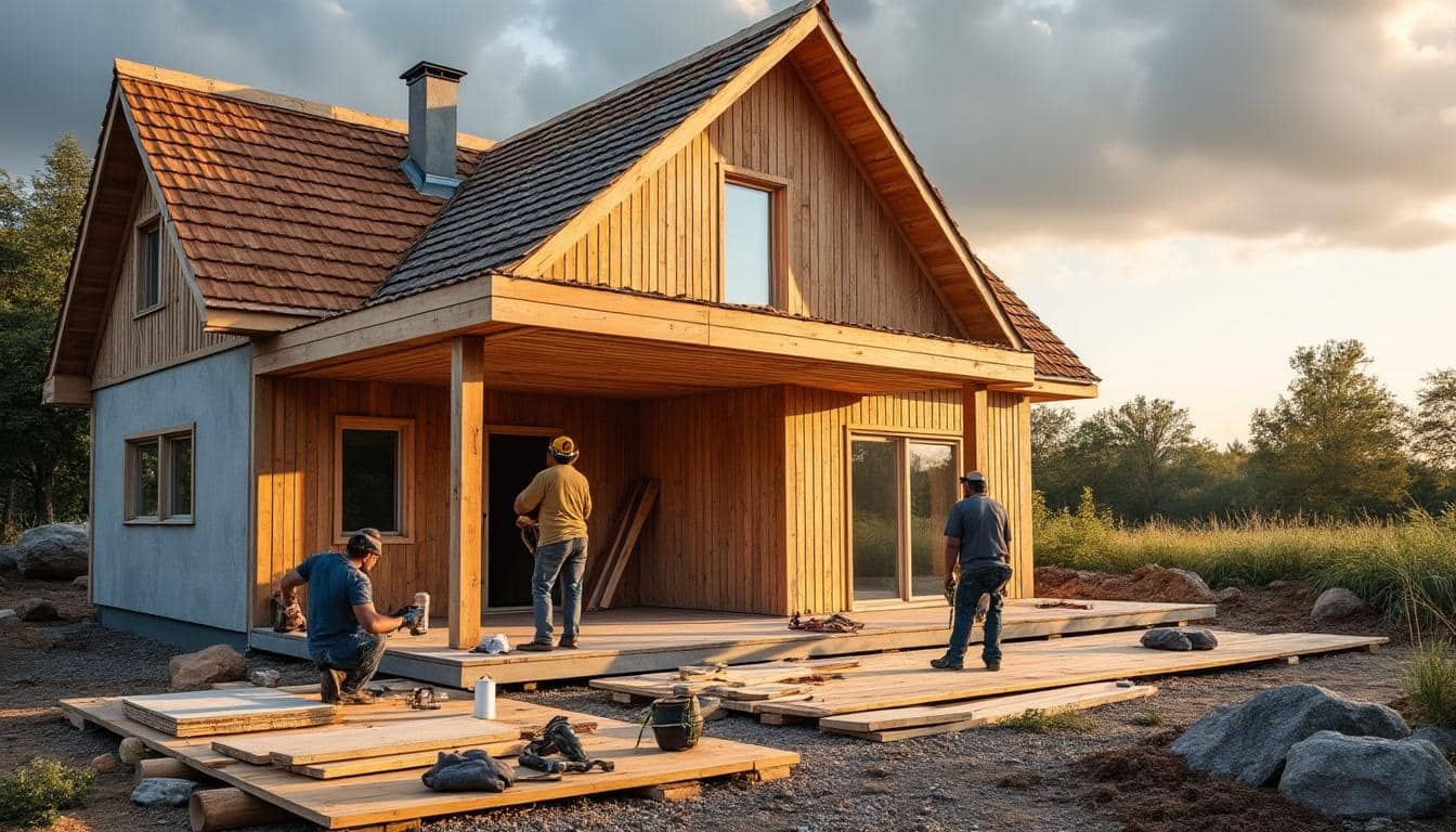 Illustration: Comprendre le rôle essentiel de l’avancer de toiture dans une construction