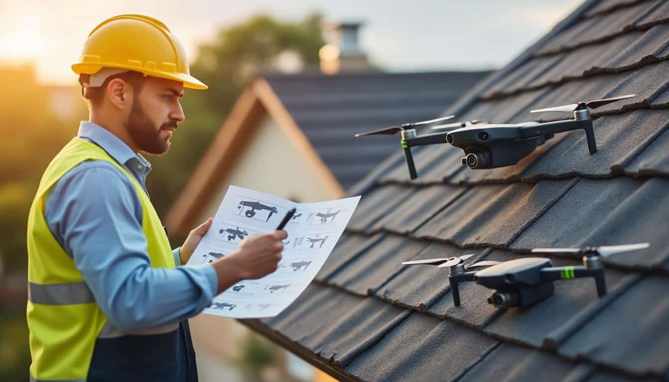 Illustration: Comment choisir le drone adapté pour l’inspection de votre toiture