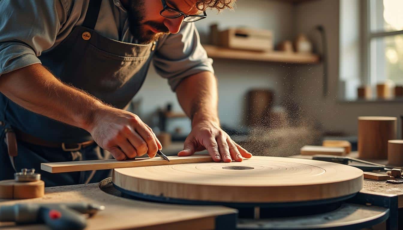 Illustration: Comprendre le fonctionnement et bien utiliser sa scie circulaire sous table