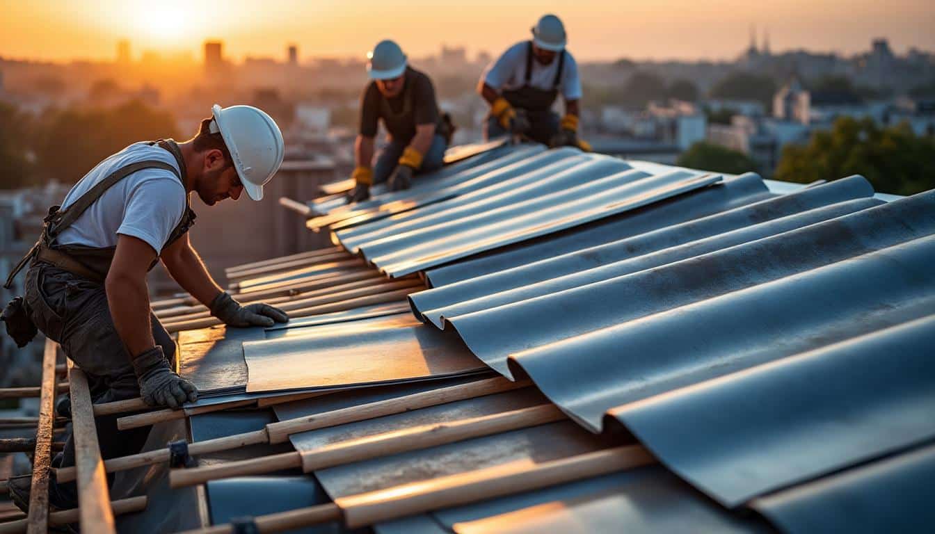 Illustration: Tout savoir sur les tôles galvanisées pour la toiture : formes, dimensions et matériaux