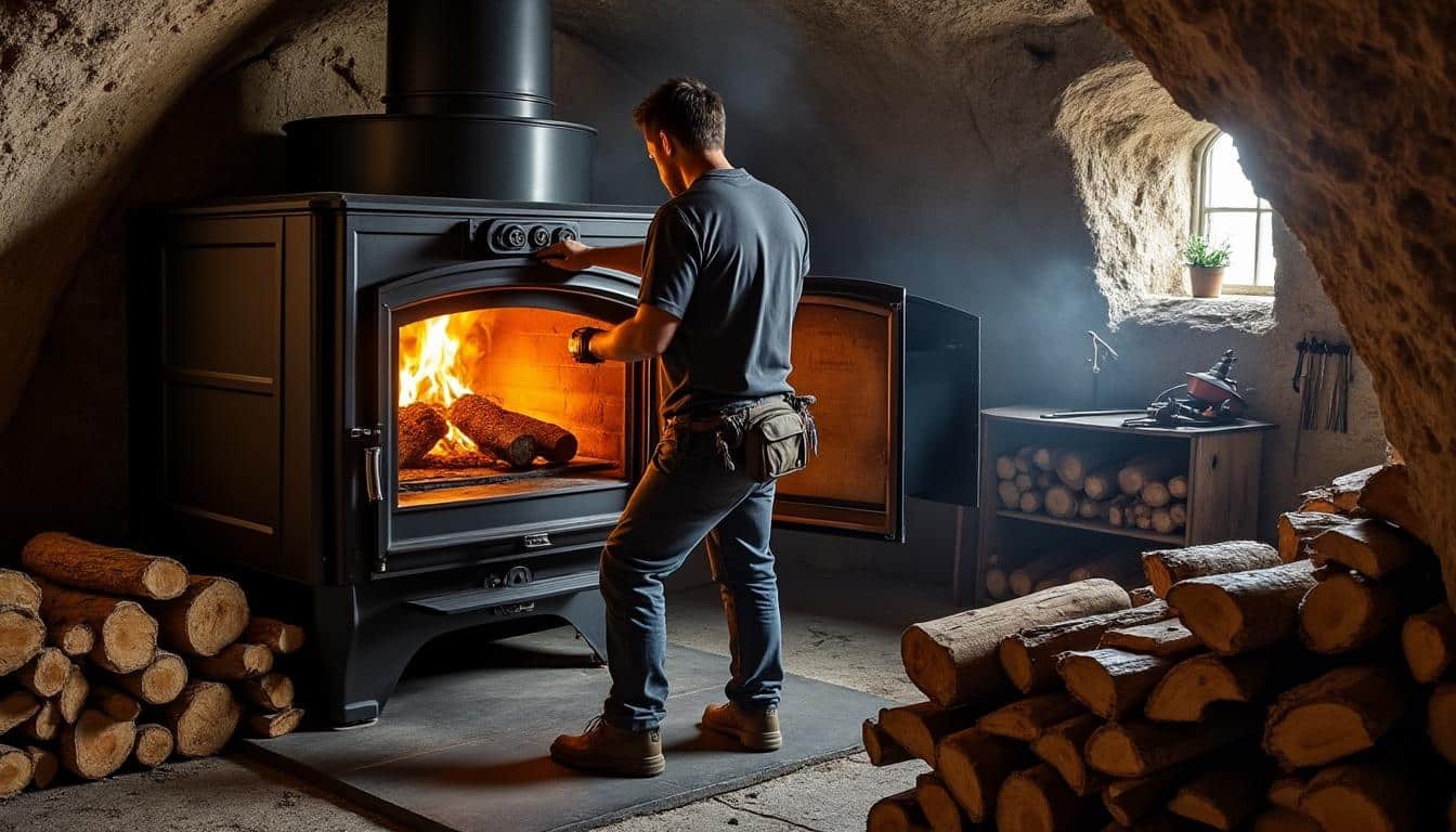 Illustration: Comprendre le fonctionnement de la chaudière à bûches en bois