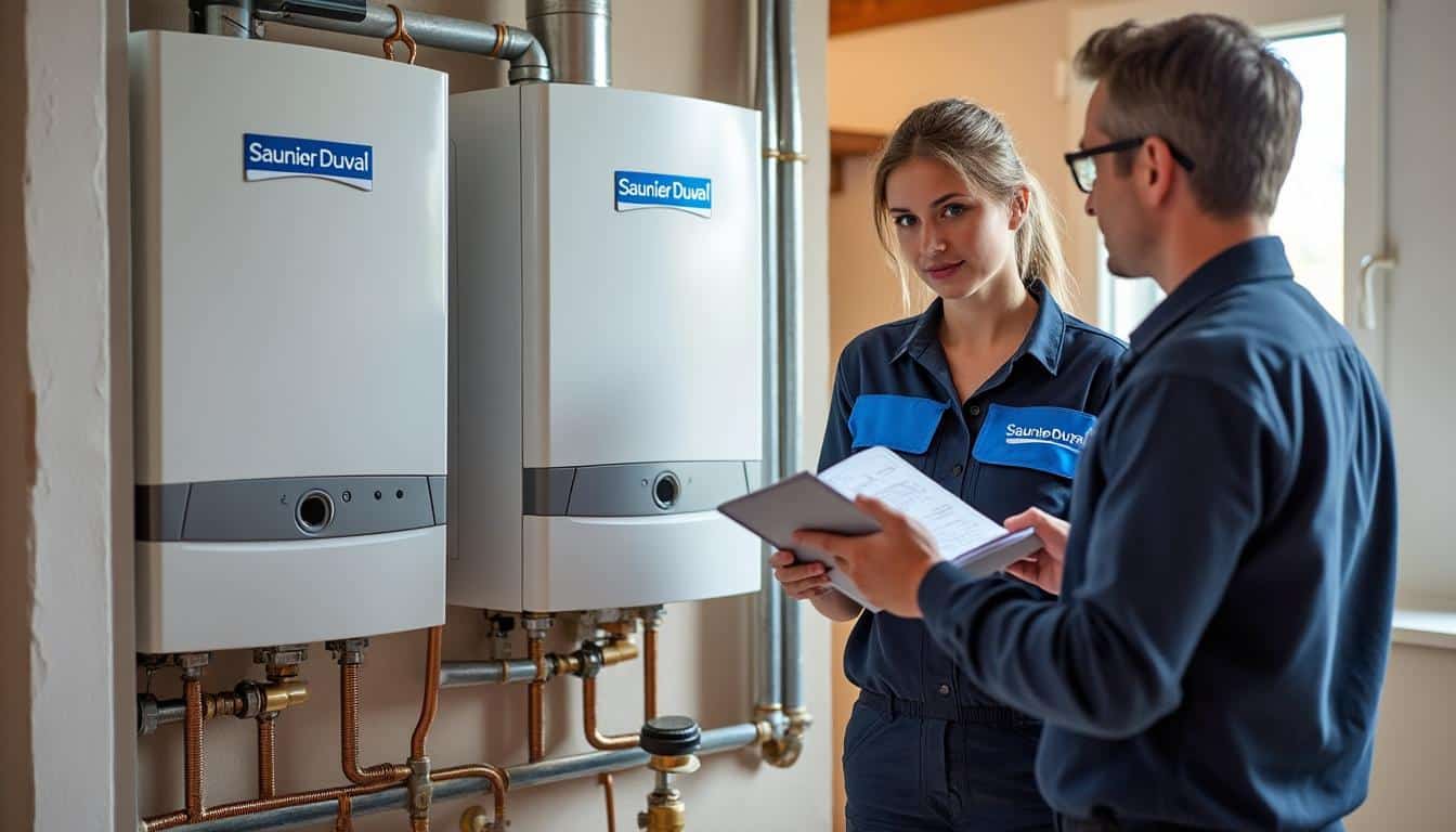 Illustration: Découvrez les chaudières à condensation de la marque Saunier Duval : modèles et innovations