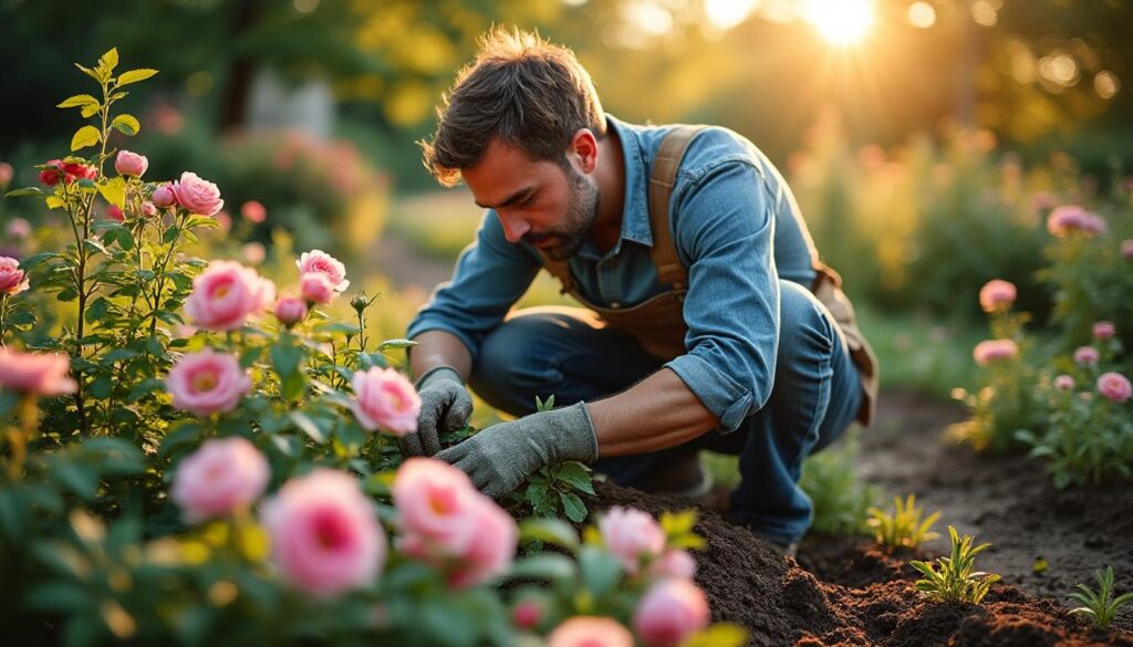 Rosier engrais : choisir et appliquer pour une floraison éclatante