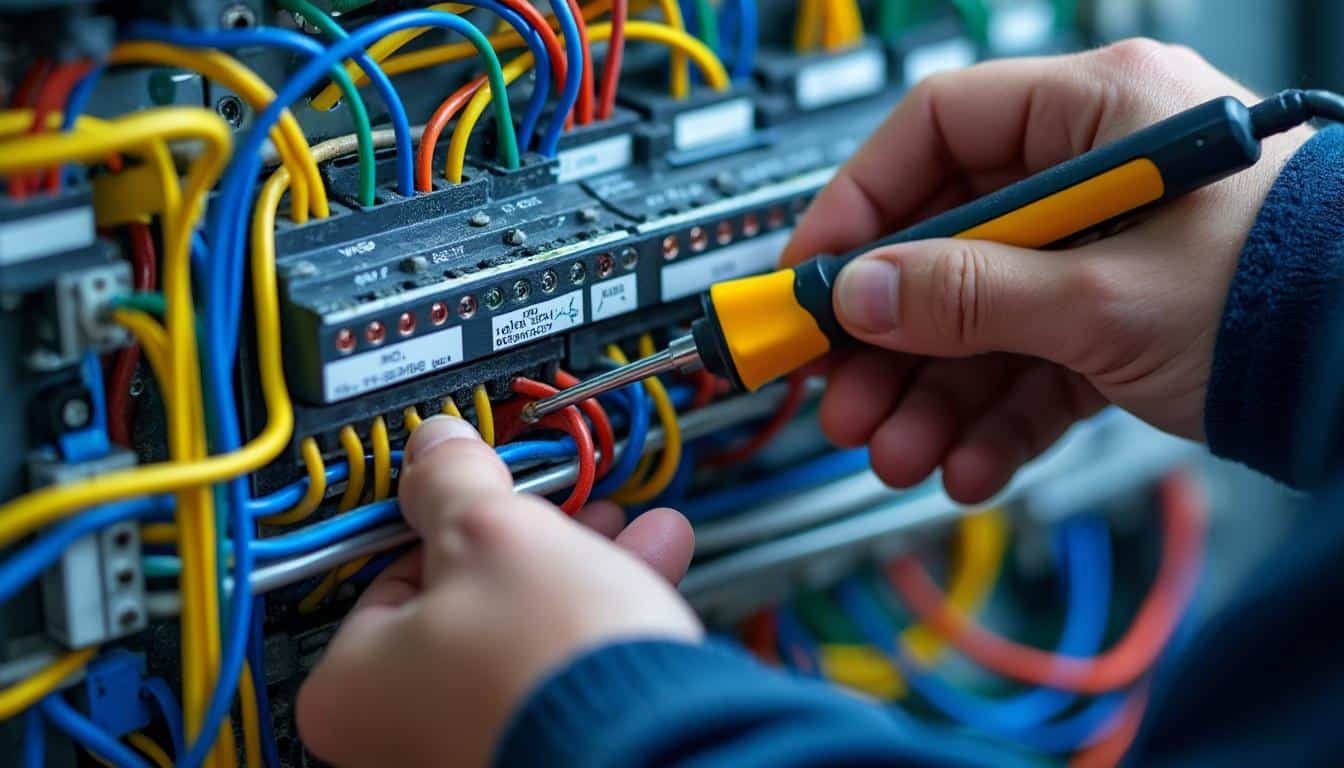 Illustration: Comprendre le fonctionnement du tableau électrique à courant triphasé