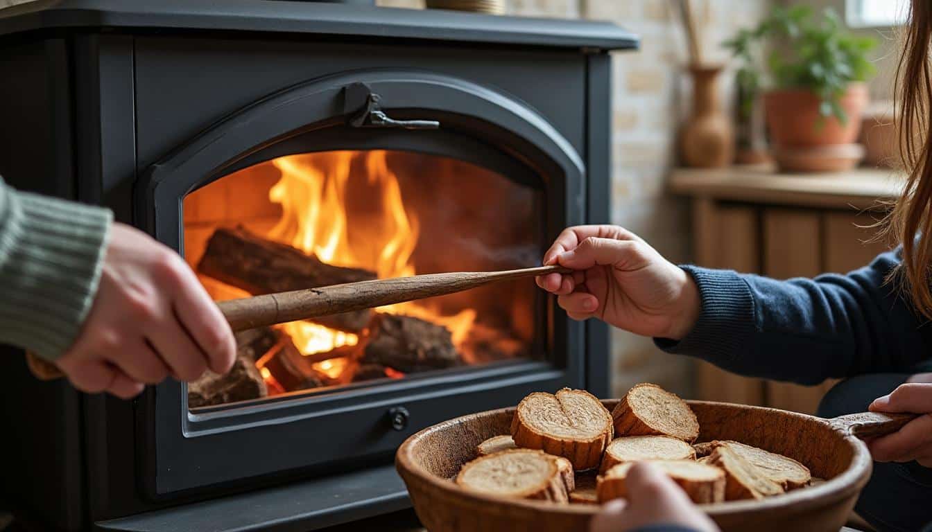 Illustration: Pourquoi choisir le bois de saule pour un chauffage efficace ?