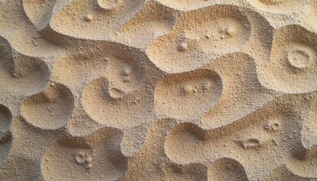 Mur en sable : Décoration, formation naturelle et entretien pratique