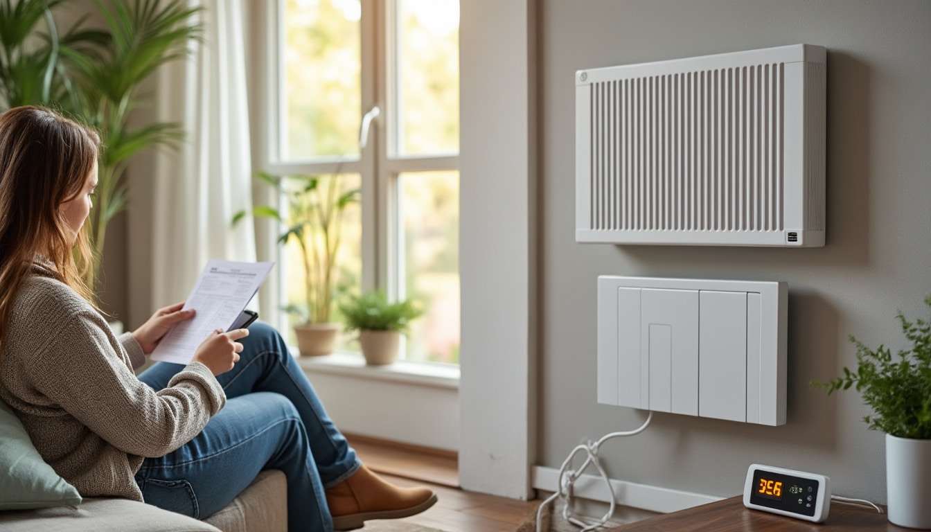 Illustration: Comprendre le fonctionnement et la consommation d’un radiateur électrique