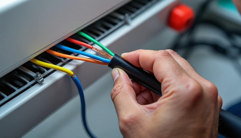Couleur du fil pilote radiateur : guide pour un branchement sûr