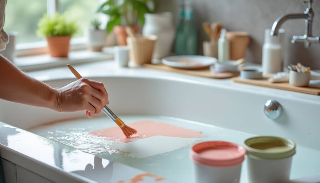 Baignoire peinture : guide complet pour une rénovation réussie
