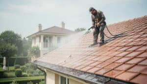 Nettoyeur haute pression sur toiture : bonne idée ?