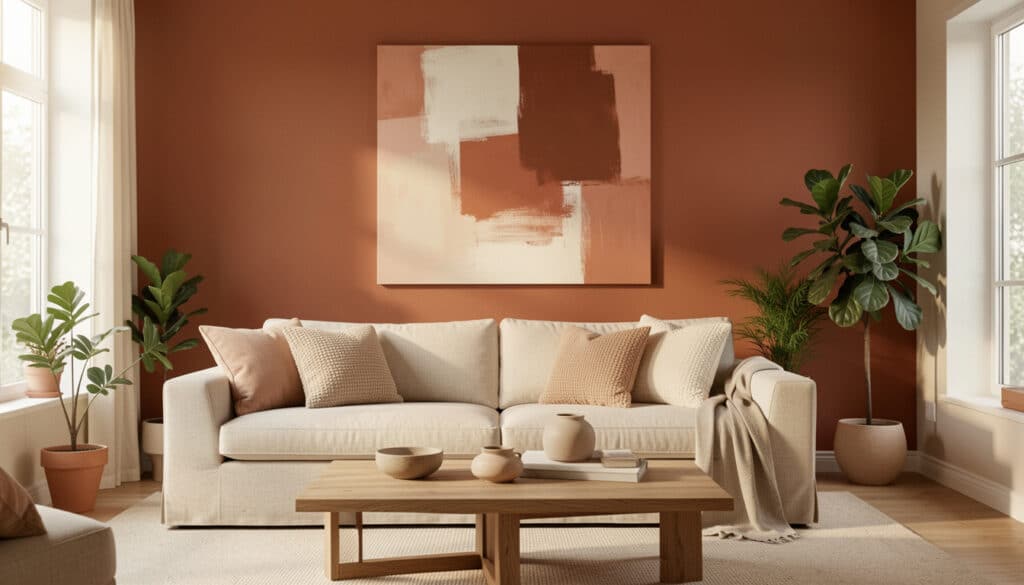 Peinture terracotta : nuances, accords et idées déco